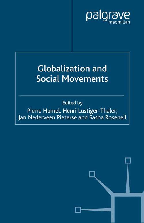 Book cover of Globalization and Social Movements (2001)