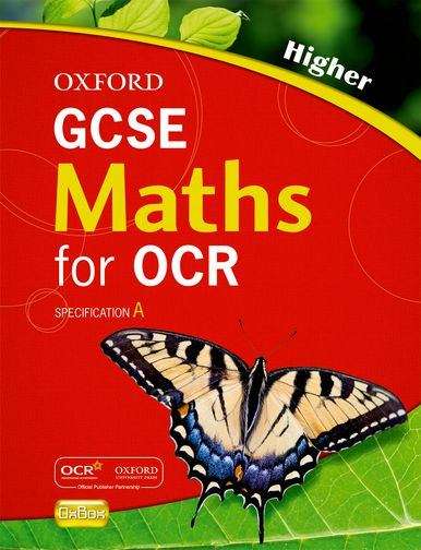 Book cover of Oxford GCSE Maths for OCR: Higher Level Student Book (PDF)