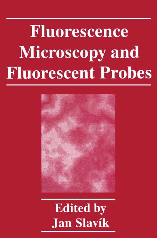 Book cover of Fluorescence Microscopy and Fluorescent Probes (1996)