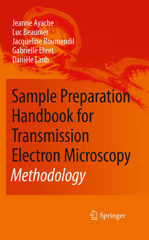 Book cover of Sample Preparation Handbook for Transmission Electron Microscopy: Methodology (2010)