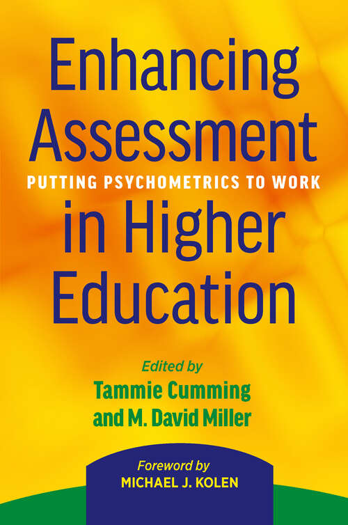 Book cover of Enhancing Assessment in Higher Education: Putting Psychometrics to Work