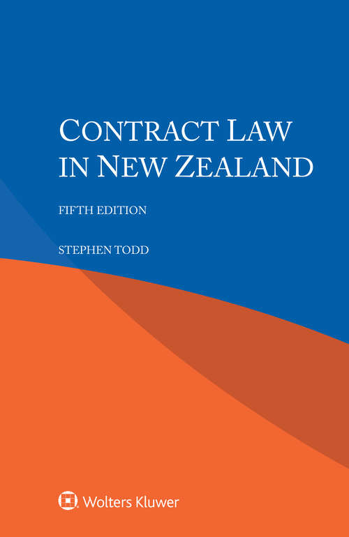 Book cover of Contract Law in New Zealand (5)