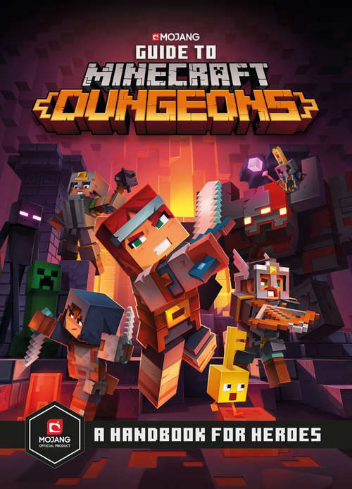 Book cover of Guide to Minecraft Dungeons