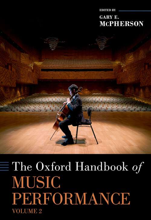 Book cover of The Oxford Handbook of Music Performance, Volume 2 (Oxford Handbooks)