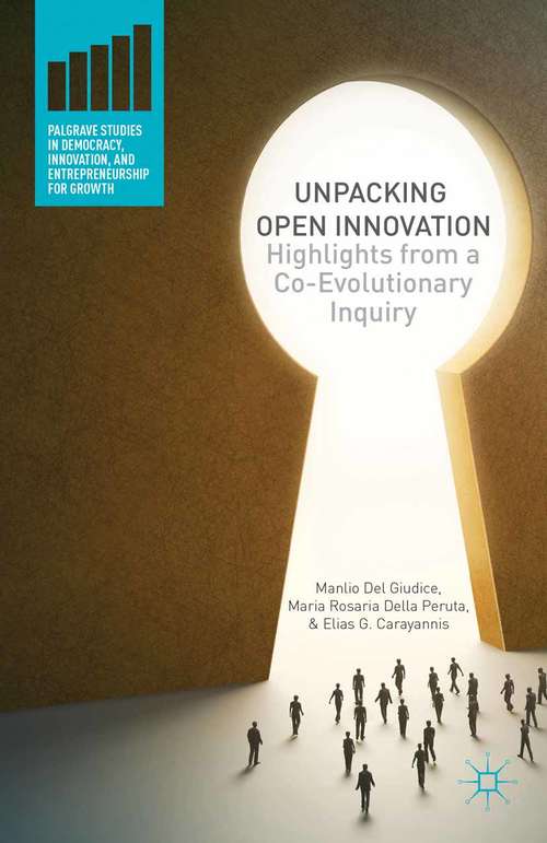 Book cover of Unpacking Open Innovation: Highlights From a Co-Evolutionary Inquiry (2013) (Palgrave Studies in Democracy, Innovation, and Entrepreneurship for Growth)