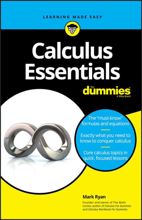 Book cover of Calculus Essentials For Dummies