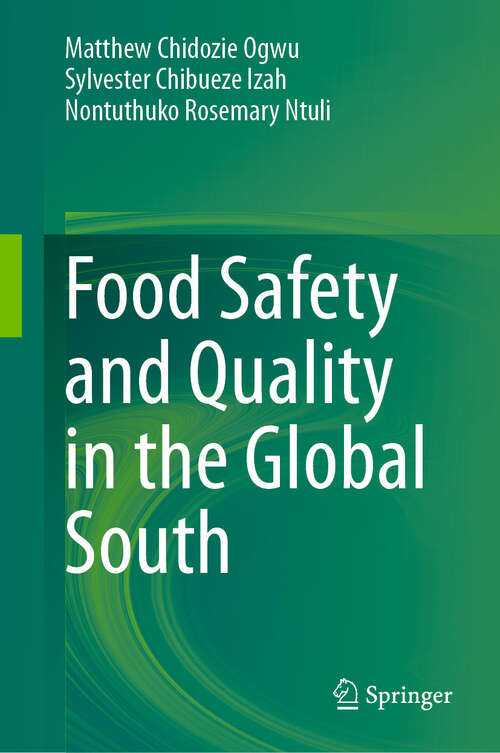 Book cover of Food Safety and Quality in the Global South (2024)