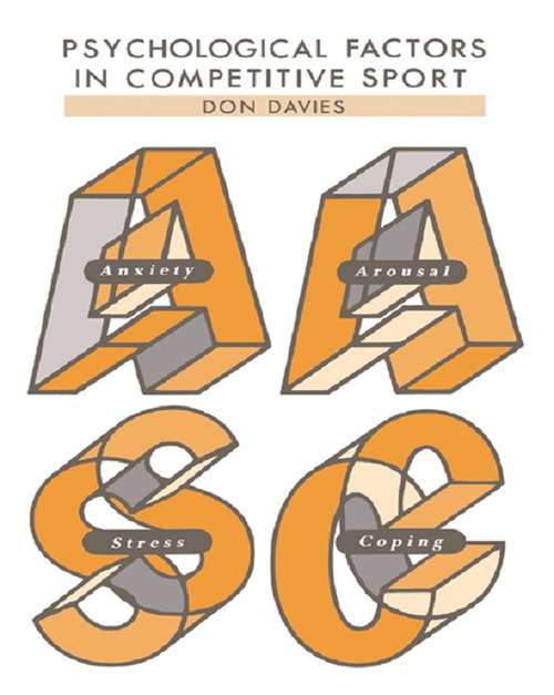 Book cover of Psychological Factors in Competitive Sport