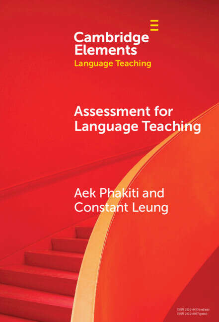 Book cover of Assessment for Language Teaching (Elements in Language Teaching)