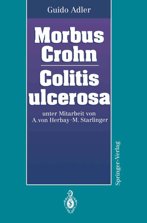 Book cover of Morbus Crohn Colitis ulcerosa (1993)