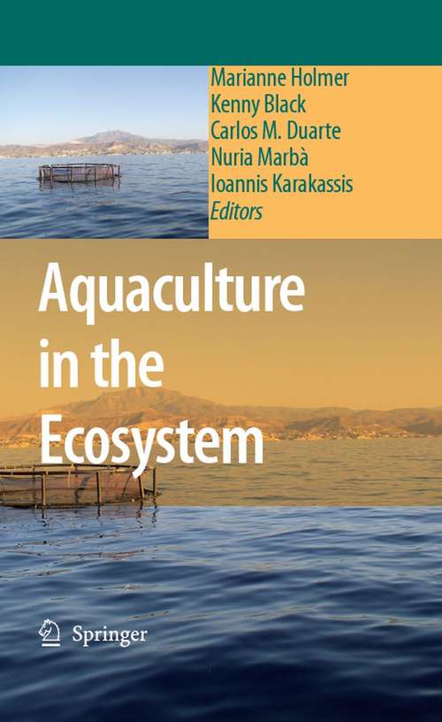 Book cover of Aquaculture in the Ecosystem (2008)