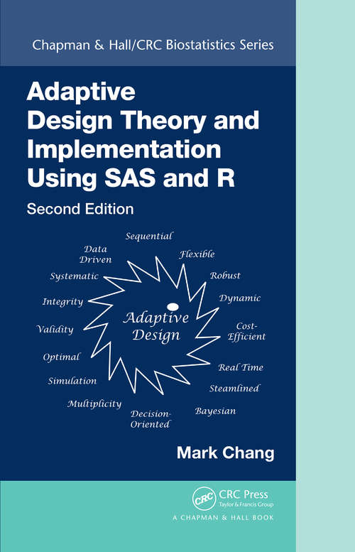 Book cover of Adaptive Design Theory and Implementation Using SAS and R (2)