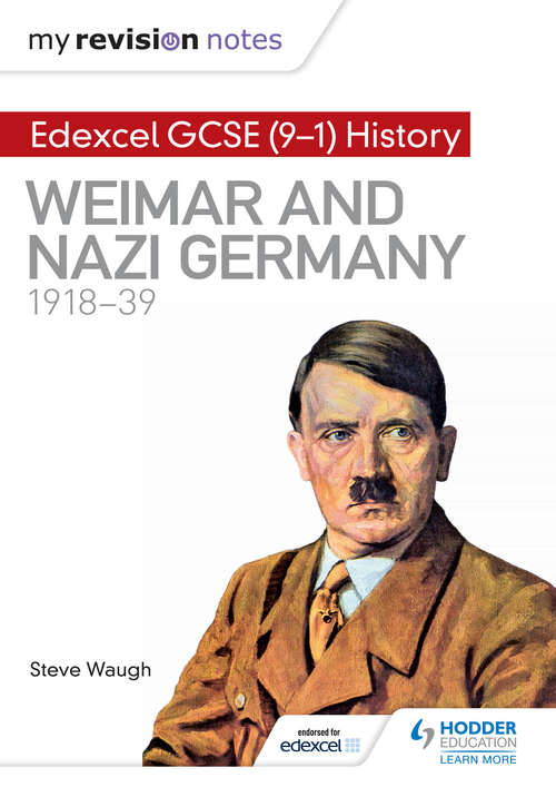 Book cover of My Revision Notes: Weimar and Nazi Germany, 1918-39 (PDF)