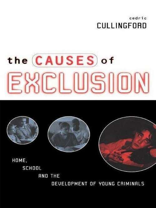 Book cover of The Causes Of Exclusion (PDF): Home, School And The Development Of Young Criminals