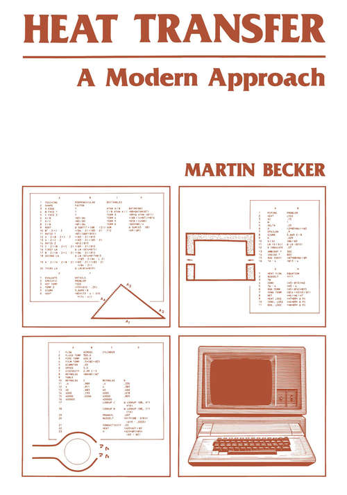 Book cover of Heat Transfer: A Modern Approach (1986)