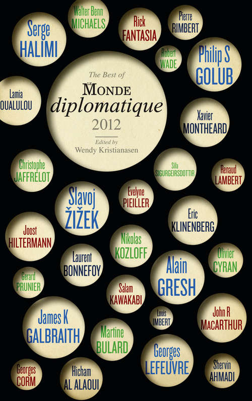 Book cover of The Best of Le Monde diplomatique 2012