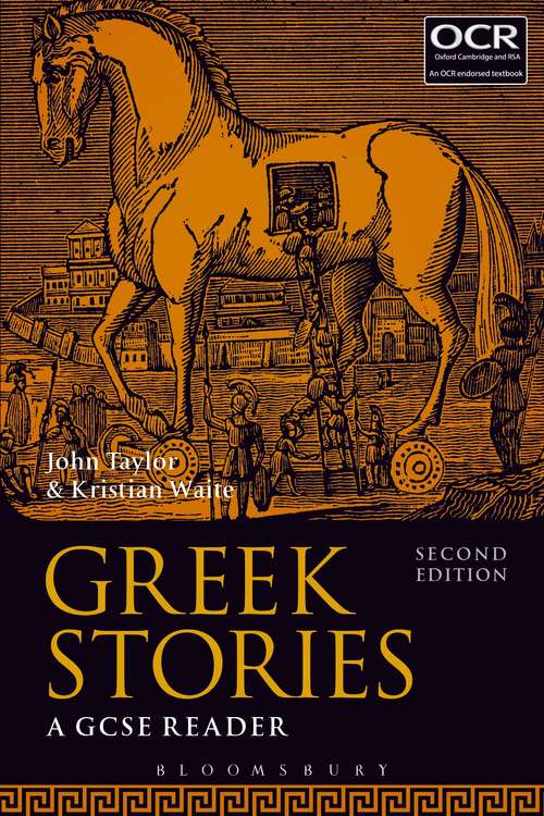 Book cover of Greek Stories: A GCSE Reader