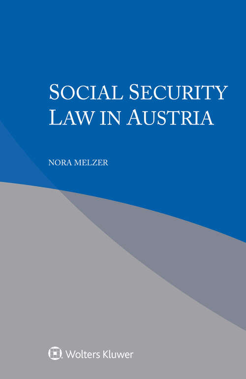 Book cover of Social Security Law in Austria