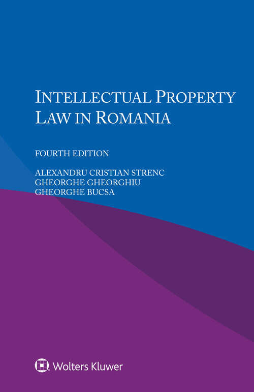 Book cover of Intellectual Property Law in Romania