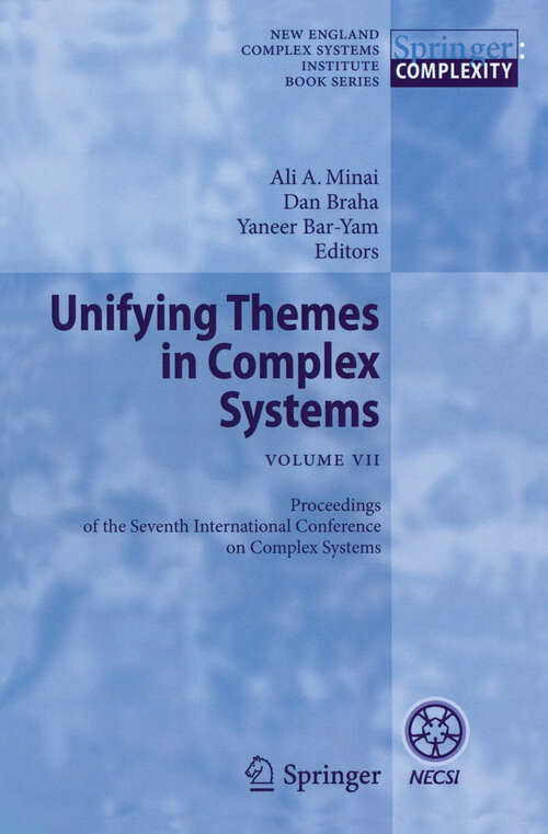 Book cover of Unifying Themes in Complex Systems VII: Proceedings of the Seventh International Conference on Complex Systems (2012)