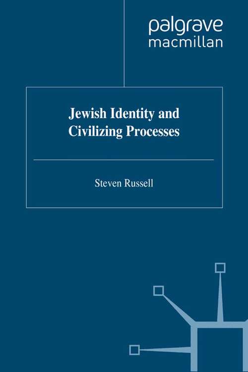 Book cover of Jewish Identity and Civilizing Processes (1996)