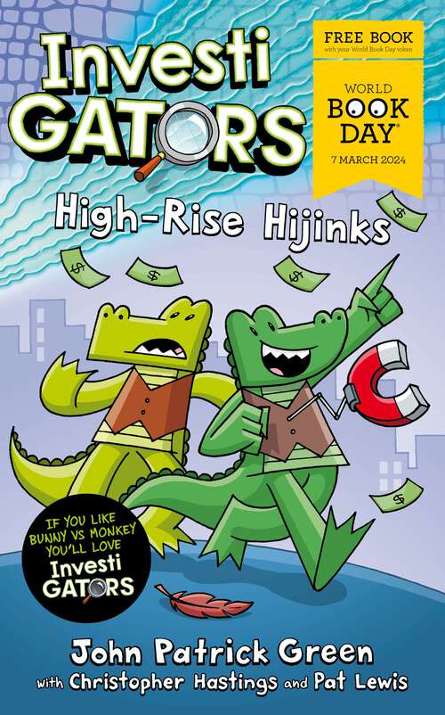 Book cover of Investigators: Hi-Rise Hijinks (World Book Day 2024)