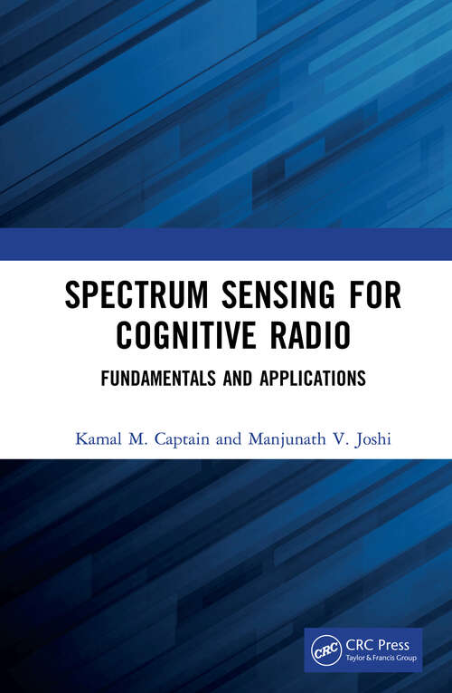 Book cover of Spectrum Sensing for Cognitive Radio: Fundamentals and Applications