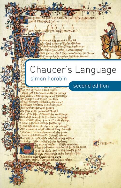 Book cover of Chaucer's Language (2nd ed. 2012)