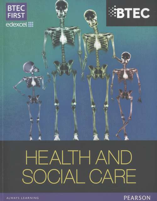 Book cover of BTEC First Health and Social Care (PDF)