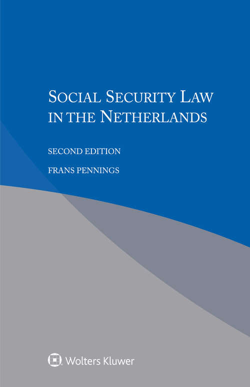 Book cover of Social Security Law in the Netherlands (2)