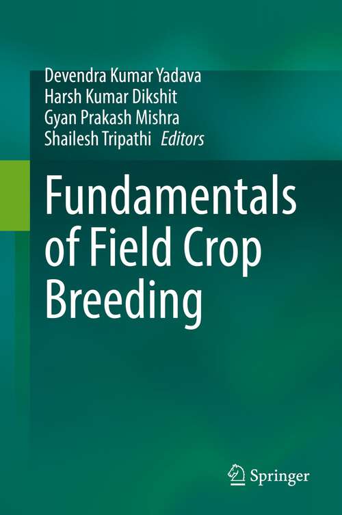 Book cover of Fundamentals of Field Crop Breeding (1st ed. 2022)