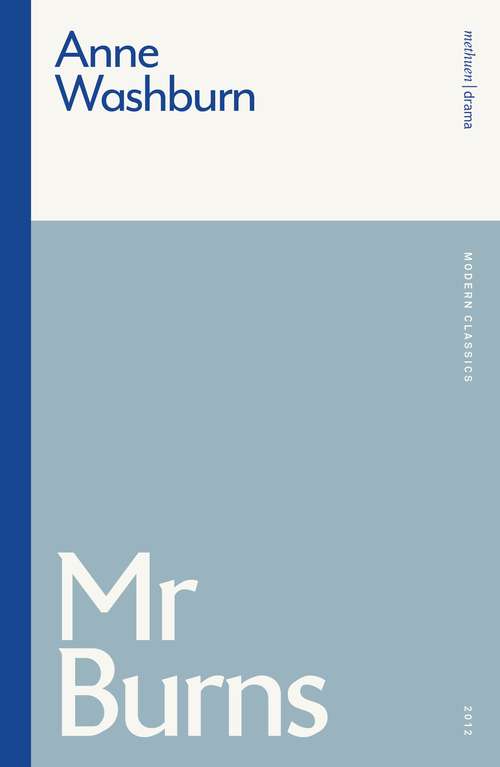Book cover of Mr Burns (Modern Classics)