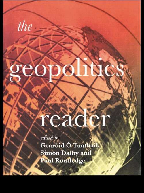 Book cover of The Geopolitics Reader (1)