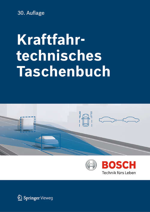 Book cover of Kraftfahrtechnisches Taschenbuch (30. Aufl. 2024)