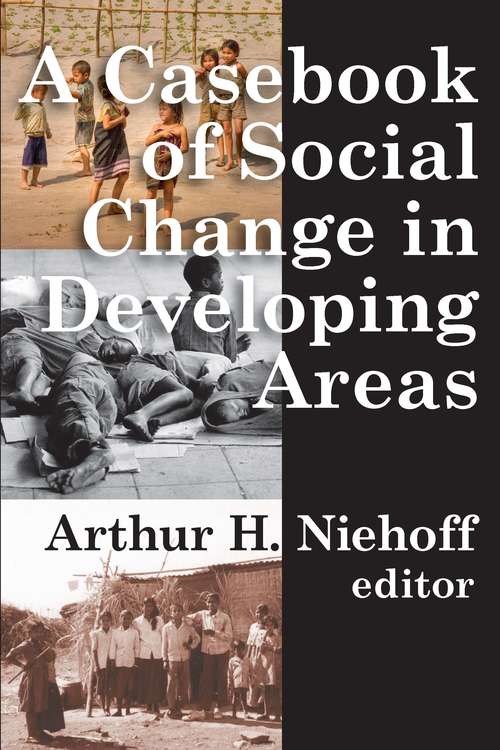 Book cover of Casebook of Social Change in Developing Areas