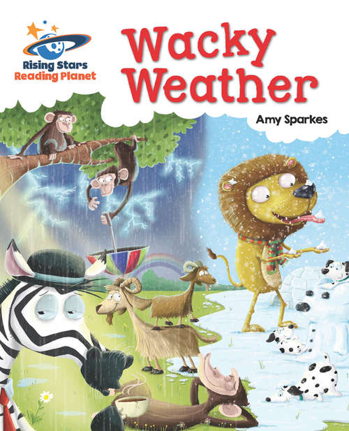 Book cover of Reading Planet - Wacky Weather - Yellow: Galaxy (PDF)