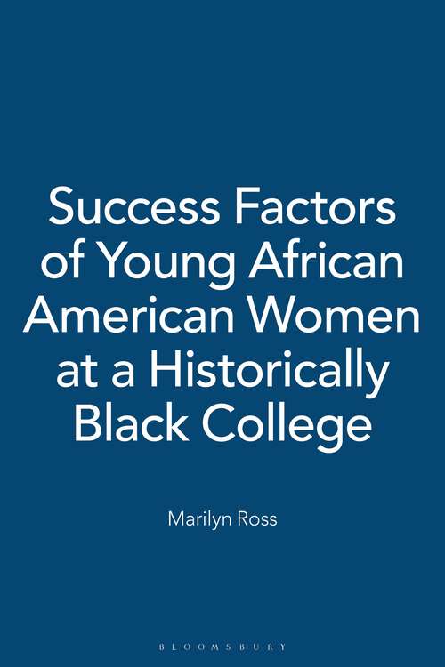 Book cover of Success Factors of Young African American Women at a Historically Black College