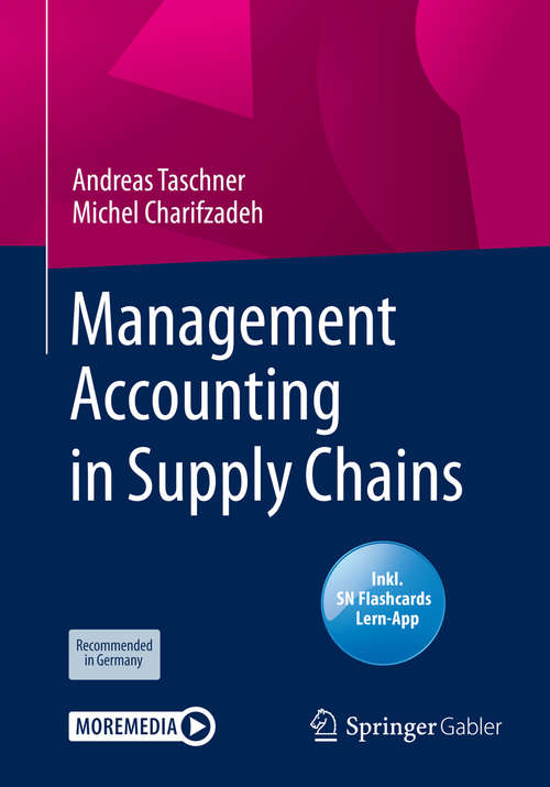 Book cover of Management Accounting in Supply Chains (1st ed. 2020)