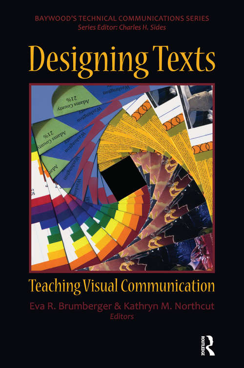 Book cover of Designing Texts: Teaching Visual Communication