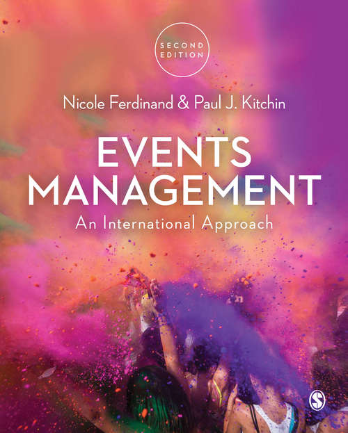 Book cover of Events Management: An International Approach