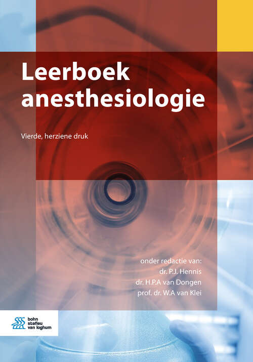 Book cover of Leerboek anesthesiologie (4th ed. 2018)