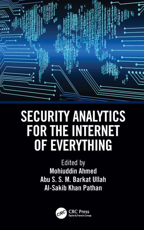 Book cover of Security Analytics for the Internet of Everything