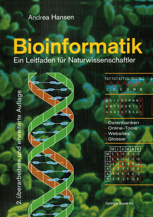Book cover of Bioinformatik: Ein Leitfaden für Naturwissenschaftler (2. Aufl. 2004)