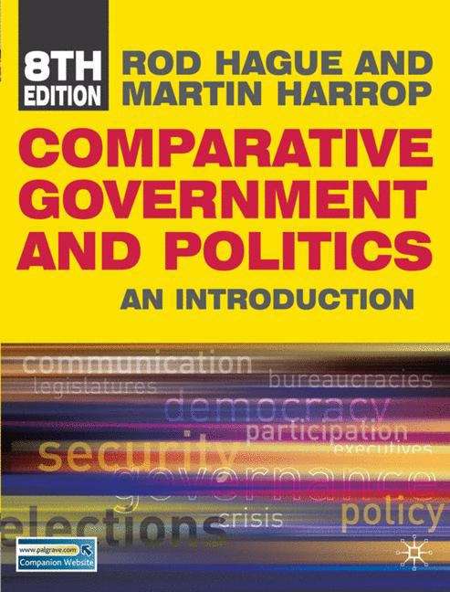 Book cover of Comparative Government and Politics: An Introduction, 8th Edition (PDF)