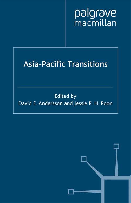 Book cover of Asia-Pacific Transitions (2001)