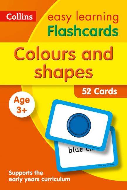 Book cover of Colours and Shapes Flashcards 3+ (Collins Easy Learning Preschool) (PDF)