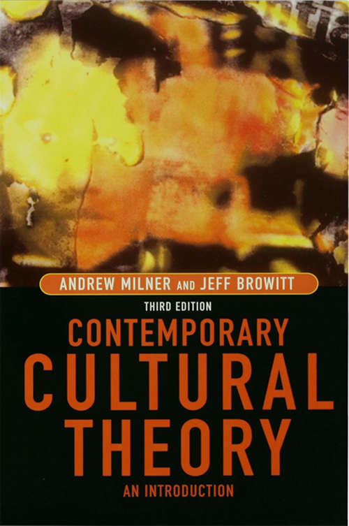 Book cover of Contemporary Cultural Theory: An Introduction (3)