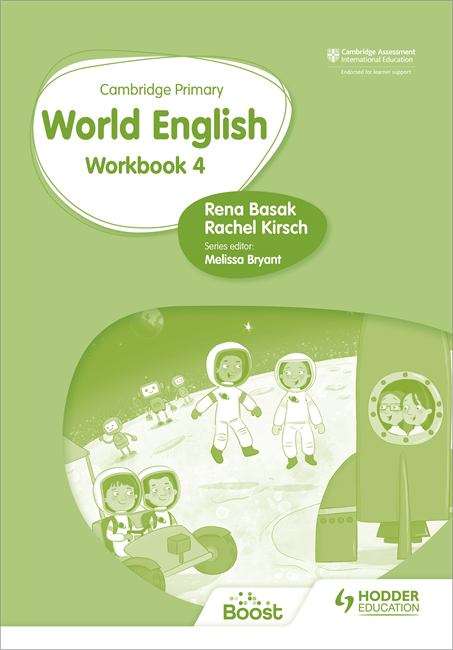 Book cover of Cambridge Primary World English: Workbook Stage 4