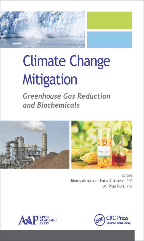 Book cover of Climate Change Mitigation: Greenhouse Gas Reduction and Biochemicals
