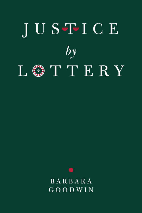 Book cover of Justice by Lottery (2) (Sortition And Public Policy Ser.)